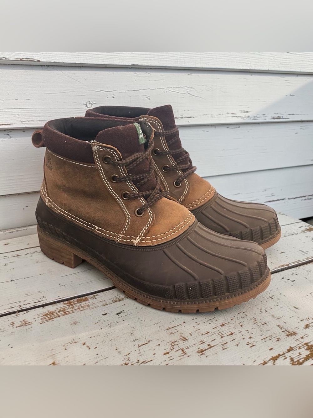 Kamik Women’s Evelyna Brown Duck Boots Size 9